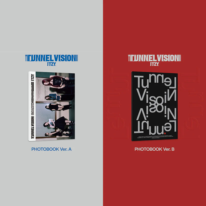 ITZY - [TUNNEL VISION] Photobook Ver. (Random)