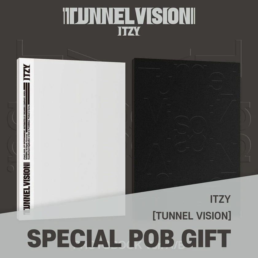 ITZY - [TUNNEL VISION] Photobook Ver. + POB (pre-order)(Random)