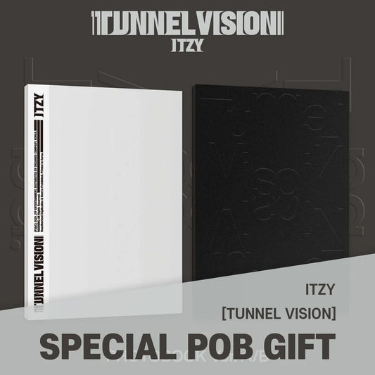ITZY - [TUNNEL VISION] Photobook Ver. + POB (pre-order)(Random)