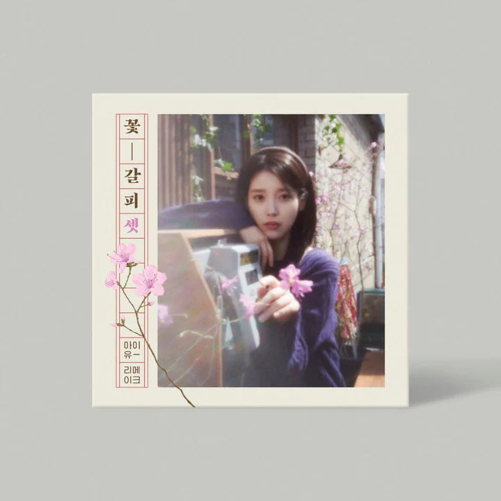 IU EP 꽃갈피 셋 official cover