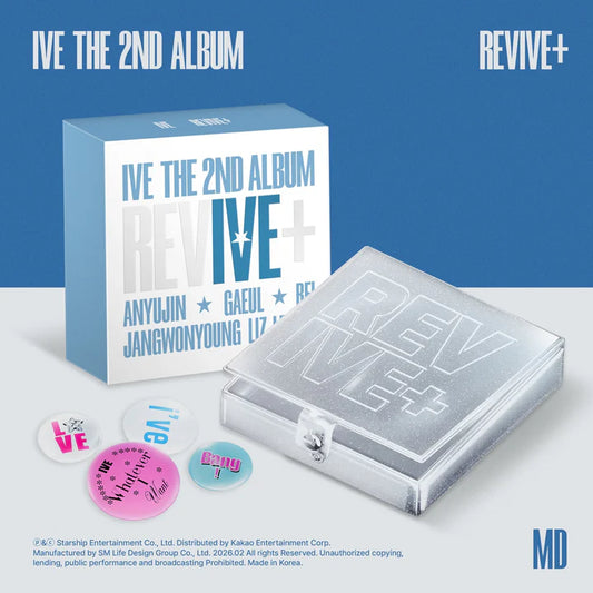 Pre-order IVE 2nd Album REVIVE+ MD Version NZ