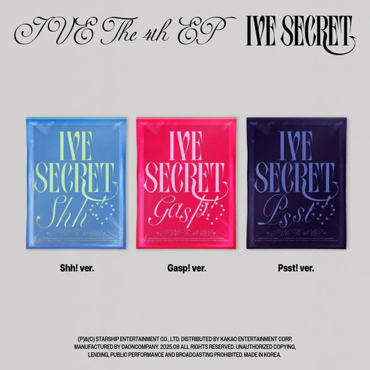 IVE - 4th EP [IVE SECRET] Standard Ver.
