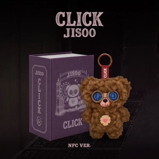 JISOO - Single Album [CLICK] CLICK BABY BEAR NFC Ver. in Hive K-pop NZ