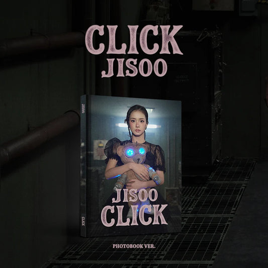 JISOO - Single Album [CLICK] PHOTOBOOK Ver. in NZ