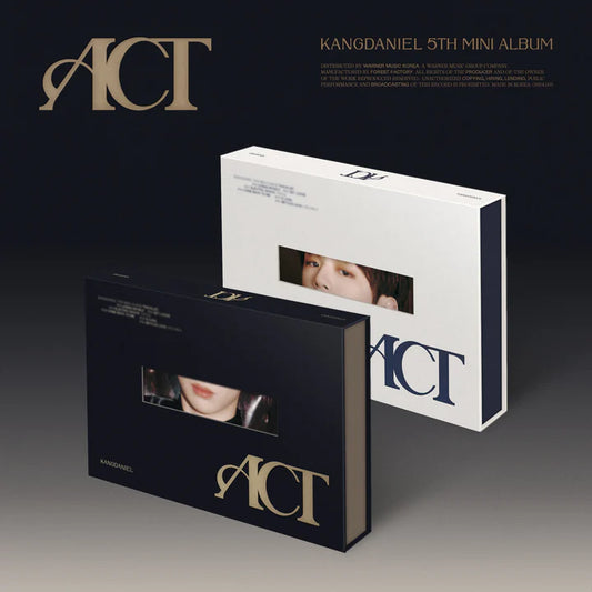KANG DANIEL 5th Mini Album ACT front view shipped from New Zealand
