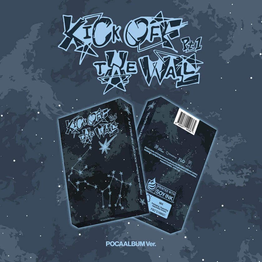 KickFlip - 5th Mini Album [KICK OFF THE WALL Pt.1] POCAALBUM Ver. in NZ