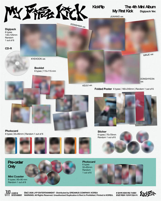 KickFlip - [My First Kick] Digipack Ver