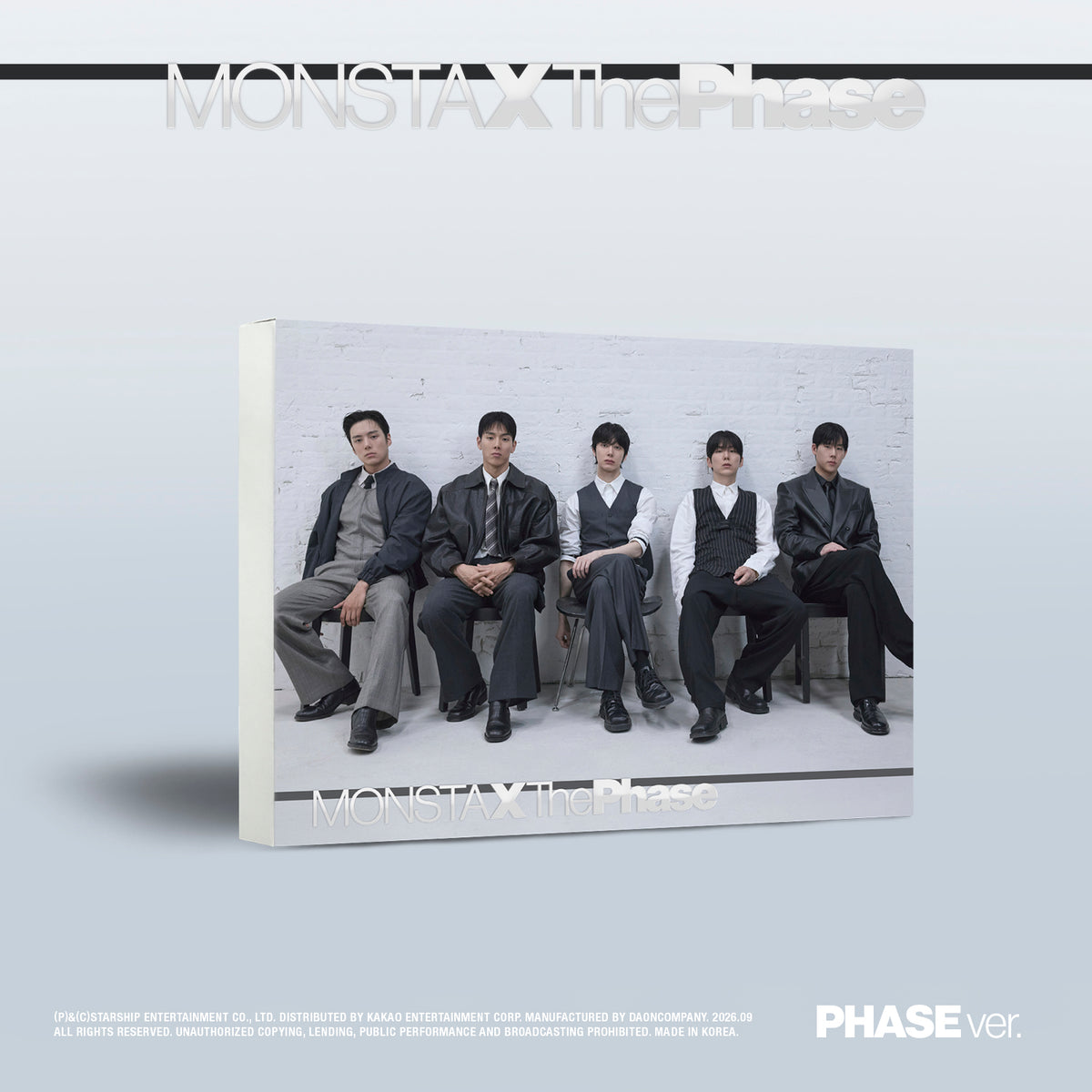 MONSTA X - EP [The Phase] (Random) in Hive K-pop NZ
