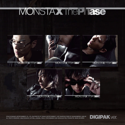 MONSTA X - EP [The Phase] DIGIPAK Ver. in Hive K-pop NZ