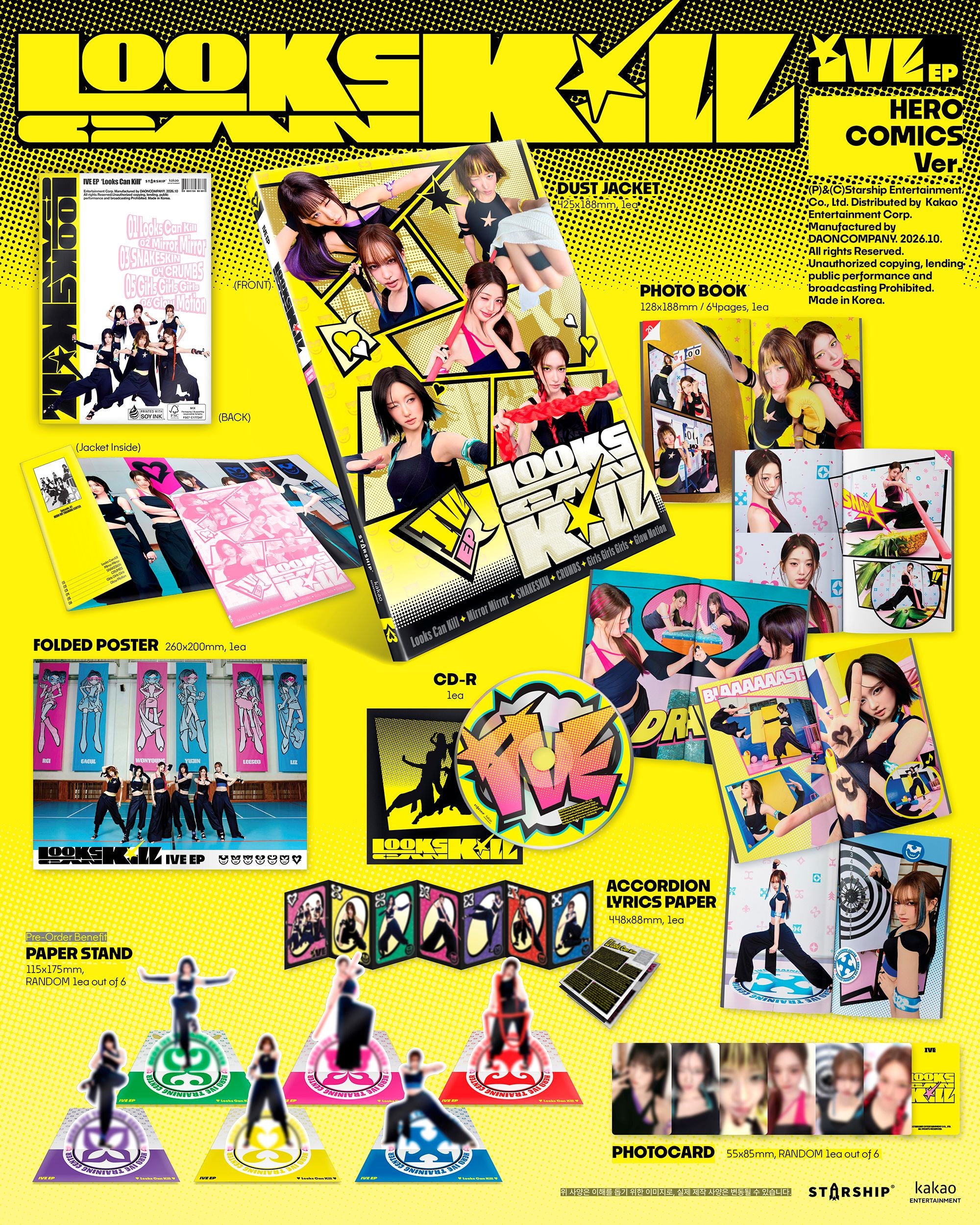 IVE Looks Can Kill EP Random Ver. | K-pop NZ