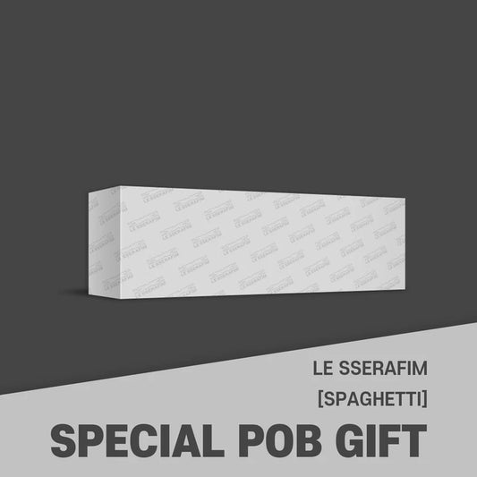 Official LE SSERAFIM SPAGHETTI Standard Random Ver. with Weverse Gift