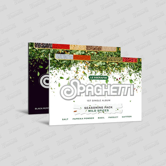 LE SSERAFIM - 1st Single Album [SPAGHETTI] Weverse Ver. (RANDOM)(PREORDER)