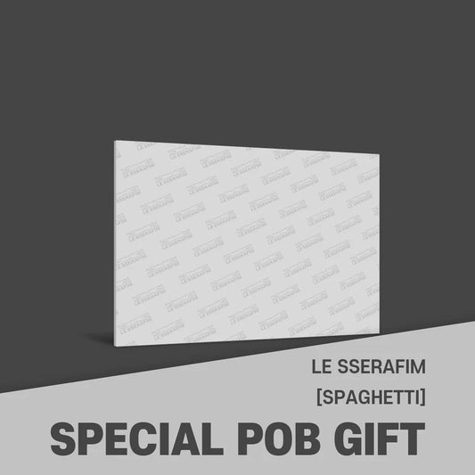 LE SSERAFIM SPAGHETTI Compact Ver. Random album with Weverse Gift