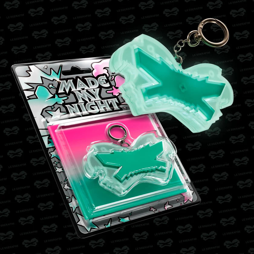 LE SSERAFIM Made My Night Glow Clicker Mint | K-pop NZ