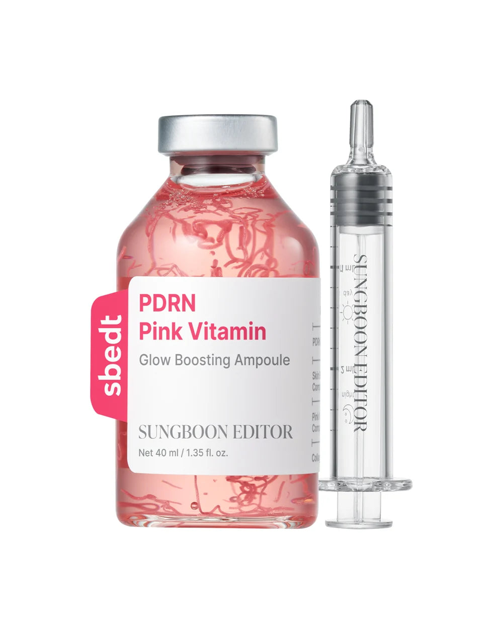 SUNGBOON EDITOR PDRN Pink Vitamin Glow Ampoule | K-beauty NZ
