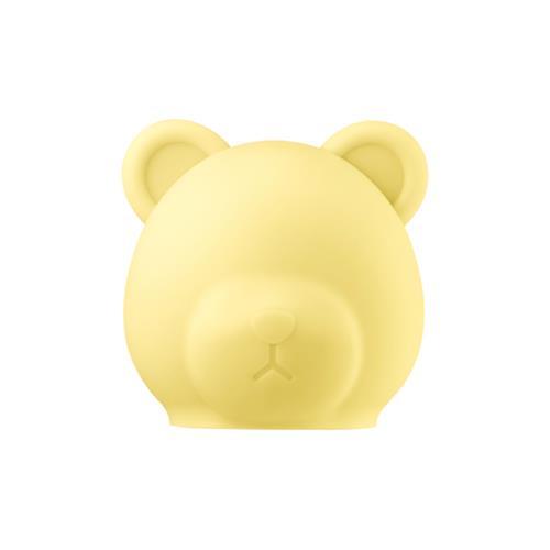 Medicube AGE-R Booster Pro Head Case Yellow Bear front view shipped from New Zealand