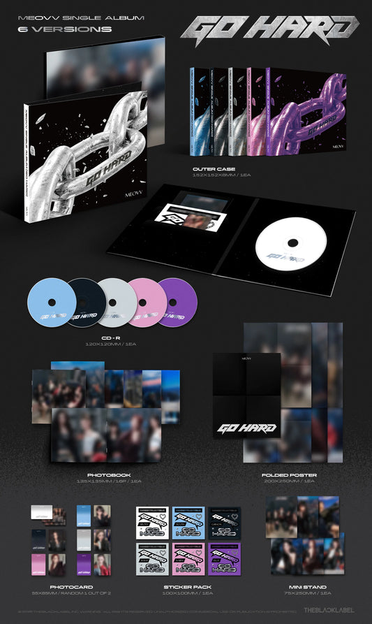 MEOVV - Single Album [GO HARD]  in NZ