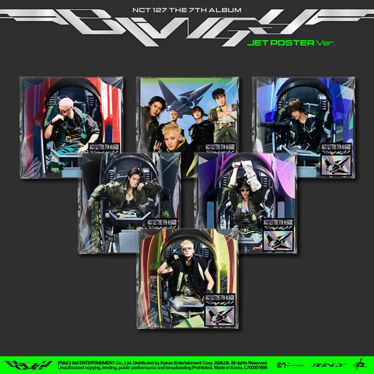 NCT 127 7th Album BLINGY JET Poster Ver. K-pop album NZ