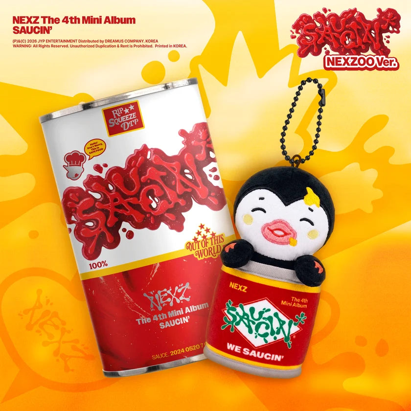 NEXZ The 4th Mini Album SAUCIN NEXZOO Ver. K-pop album NZ