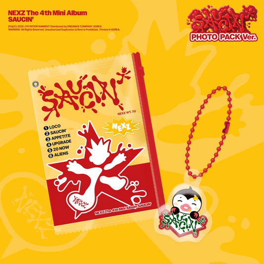 NEXZ The 4th Mini Album SAUCIN PHOTO PACK Ver. K-pop album