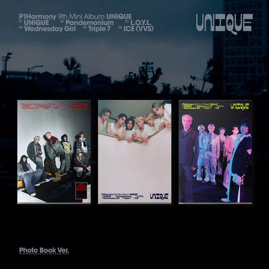 Shop P1Harmony 9th Mini Album [UNIQUE] official K-pop album in New Zealand.