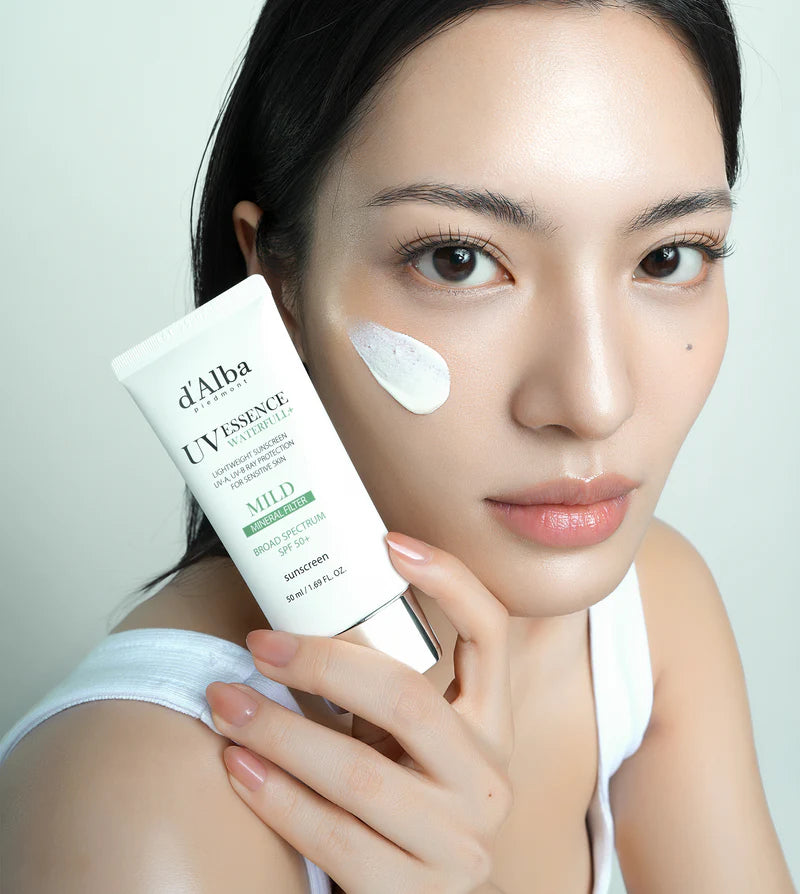 Gentle daily sunscreen SPF for sensitive skin