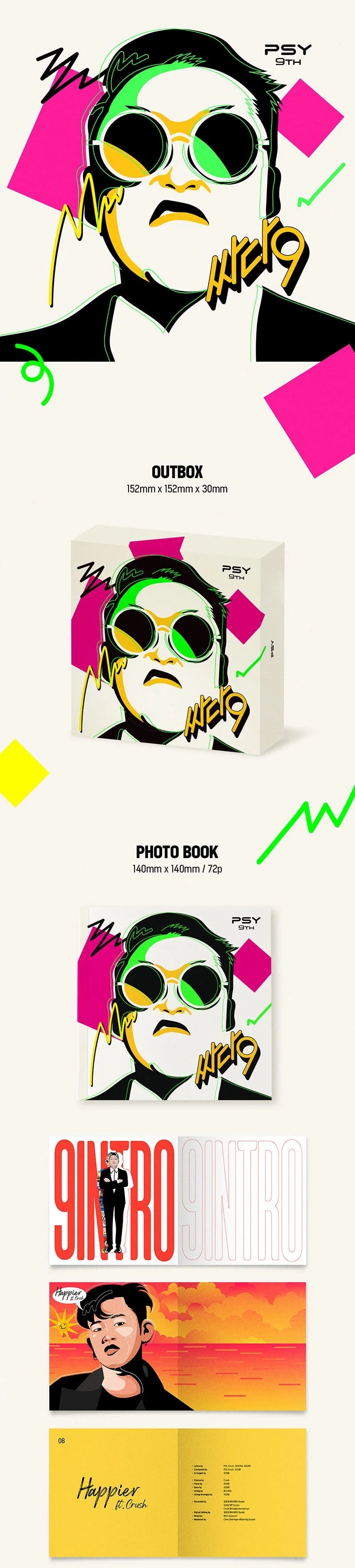 PSY 싸다9 9th Full Album | K-pop Album NZ