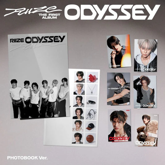 RIIZE 1st Album ODYSSEY PHOTOBOOK official cover