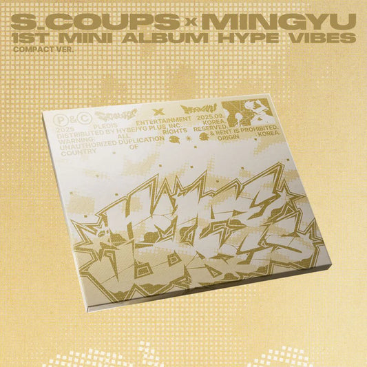 S.COUPS X MINGYU (SEVENTEEN) - 1st Mini Album [HYPE VIBES] COMPACT Ver. (RANDOM)(PRE ORDER)