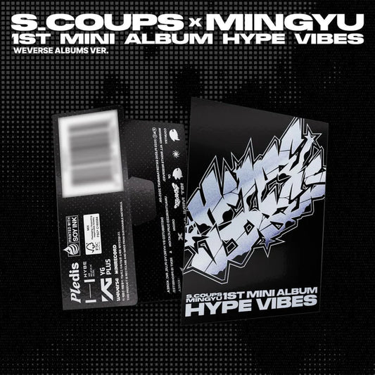 S.COUPS X MINGYU (SEVENTEEN) - 1st Mini Album [HYPE VIBES] Weverse Albums Ver. (PRE ORDER)