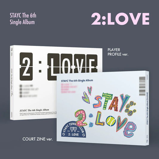 STAYC 2:LOVE 6th Single Album NZ