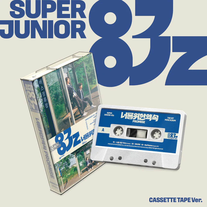 SUPER JUNIOR-83z - 1st Mini Album [너를 위한 약속 (Promise)] Cassette Tape Ver.  NZ