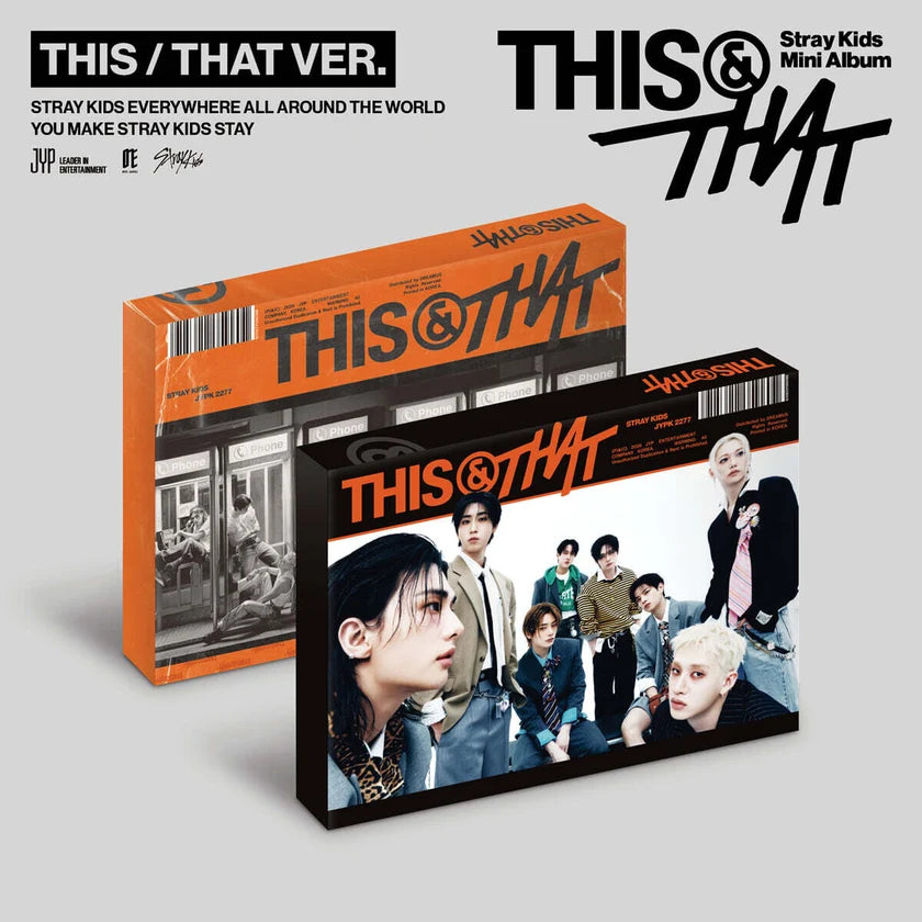 Stray Kids THIS & THAT Official K-pop Album NZ