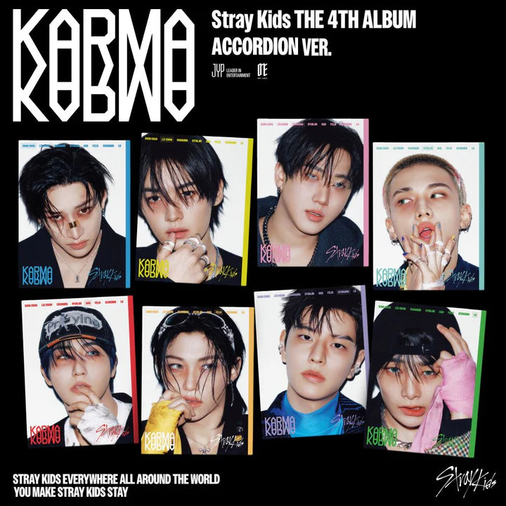 Buy Stray Kids KARMA 4th Album Accordion Ver in NZ
