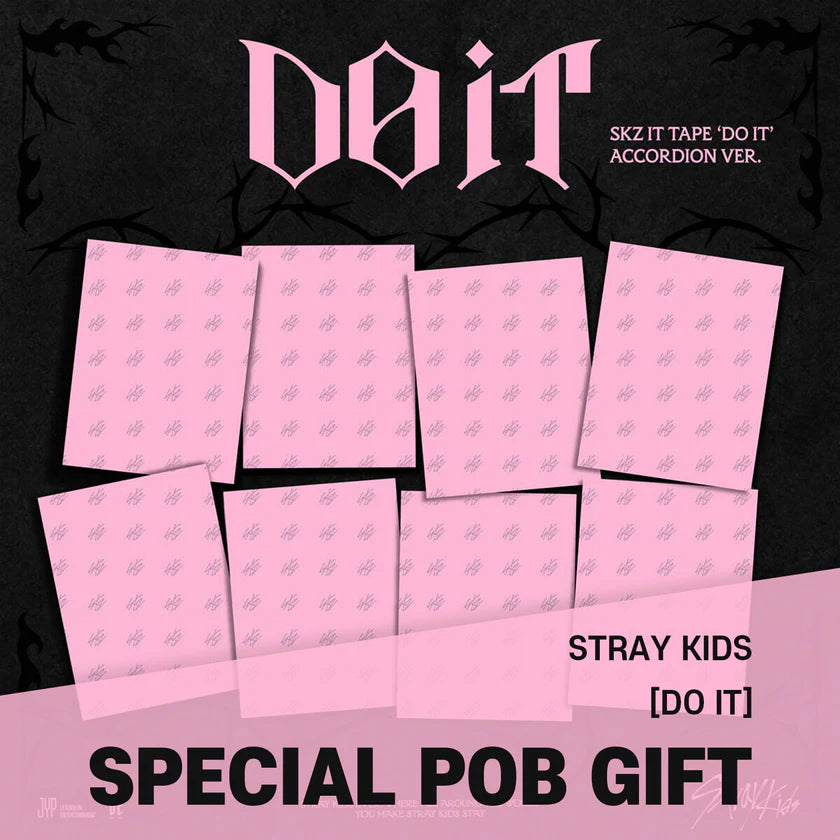 Stray Kids SKZ IT TAPE [DO IT] ACCORDION Ver. + POB (Pre-order)(Random) K-pop album in New Zealand