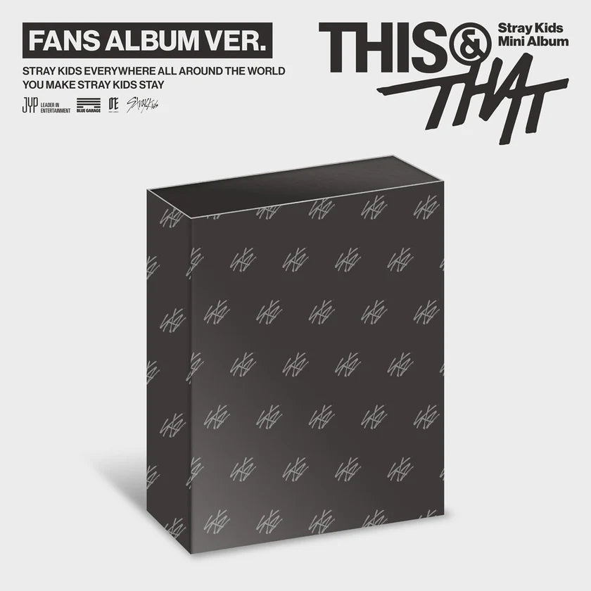 Stray Kids - THIS & THAT FANS ALBUM Ver. NZ