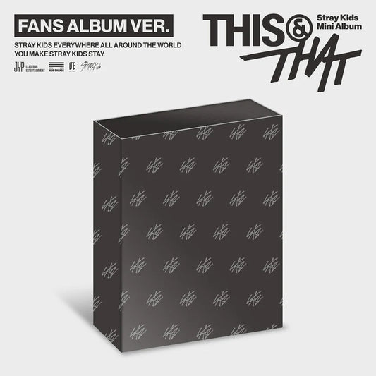Stray Kids - THIS & THAT FANS ALBUM Ver. NZ