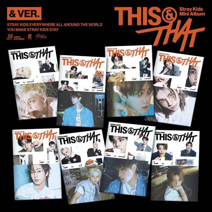 Stray Kids THIS & THAT & Ver. Official K-pop Album NZ