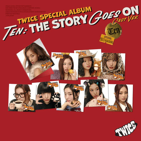 TWICE - [TEN: The Story Goes On] Cast Ver. (Random) (Pre order)