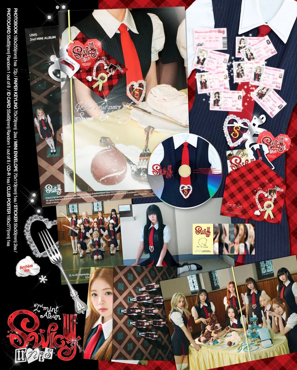 UNIS SWICY 2nd Mini Album | K-pop NZ