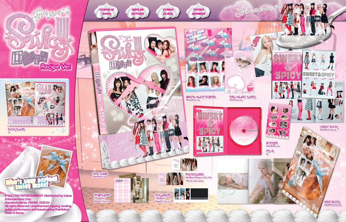UNIS SWICY 2nd Mini Album | K-pop NZ