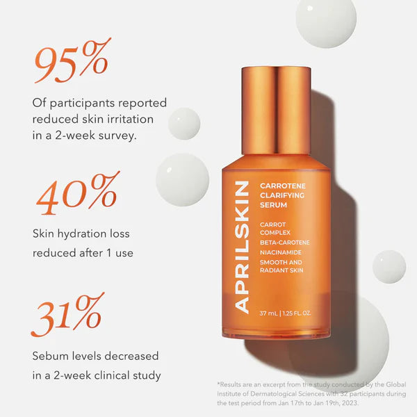 APRILSKIN Carrotene Clarifying Serum 37ml original packaging – authentic Korean skincare NZ