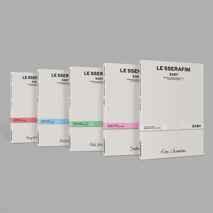 LE SSERAFIM – 3rd Mini Album EASY Compact Ver