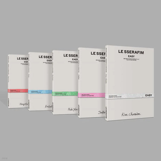 LE SSERAFIM – 3rd Mini Album EASY Compact Ver