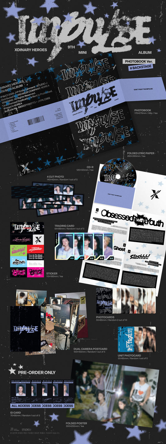 Xdinary-Heroes - 9th Mini Album [IMPULSE]