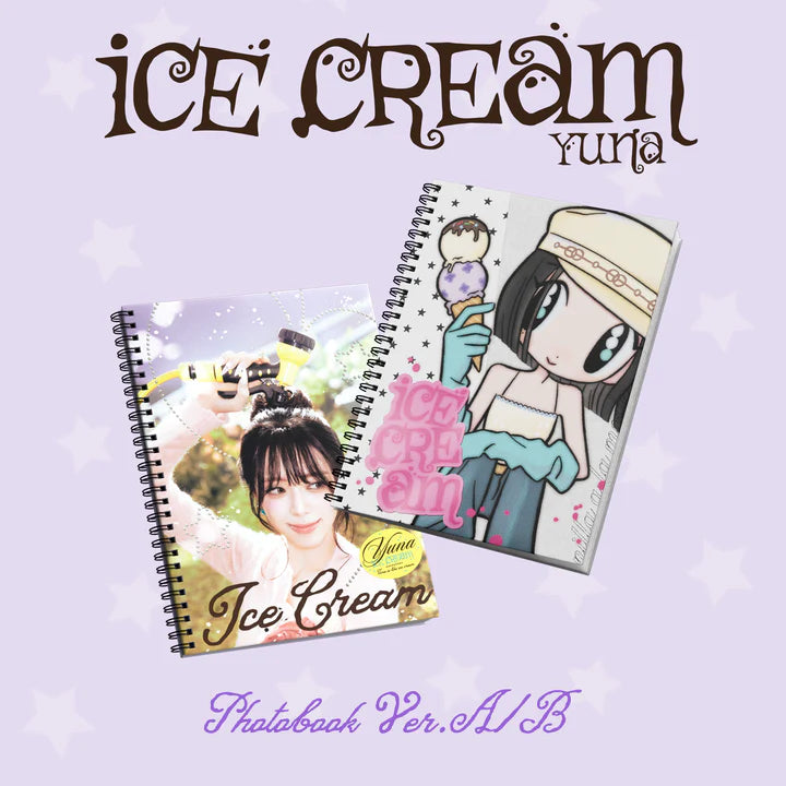 YUNA (ITZY) - [Ice Cream] Photobook Ver. (Random)