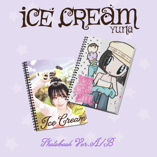 YUNA (ITZY) - [Ice Cream] Photobook Ver. (Random)