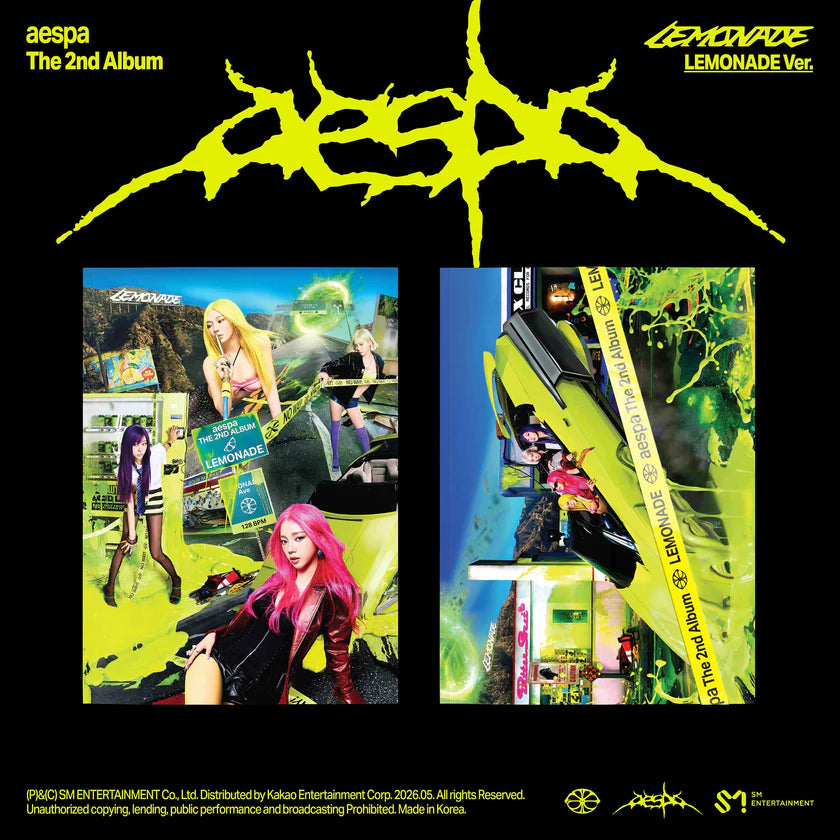 aespa - 2nd Album [LEMONADE] LEMONADE Ver. NZ