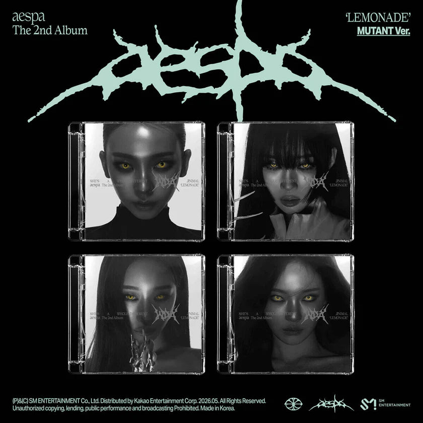 aespa - 2nd Album [LEMONADE] MUTANT Ver. NZ