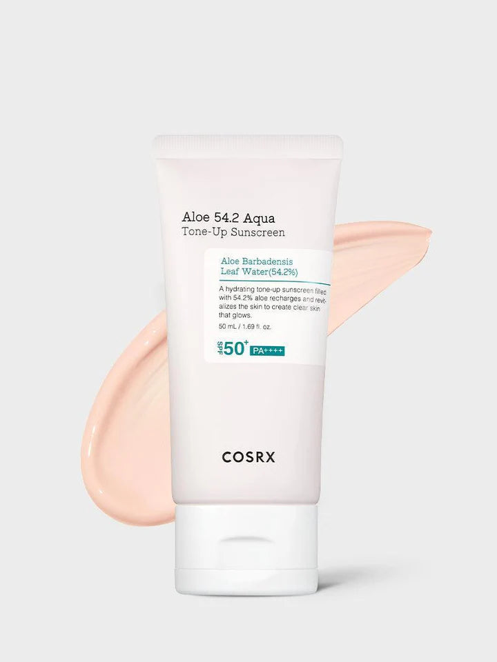 [Cosrx] Aloe 54.2 Aqua Tone-up Sunscreen SPF50+ Broad Spectrum 50ml